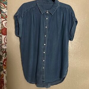 Blue Denim Shirt